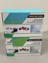 Compatible Toners with Dell  Cyan &amp; Yellow Toner Cartridges 2150cn 2155cn - $14.95
