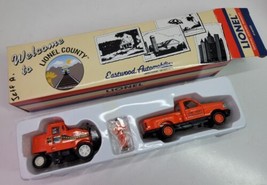 VTG Lionel County Eastwood 416500 Street Sweeper &amp; Truck Diecast Toy Set w/ Box - £18.93 GBP