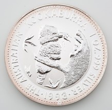 1993 Australian Kookaburra 29.6ml 999 Silber Bu Münze Queen Elizabeth II - €70,70 EUR