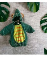 Chameleon Costume Infant 0-6 Month Green Dress Up Reptile Amphibian Hall... - £14.79 GBP