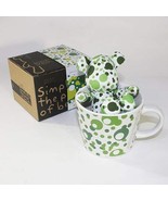 SYNC - [Bubble Green] Stuffed Bear Mug (3.3 inch height) - £17.12 GBP