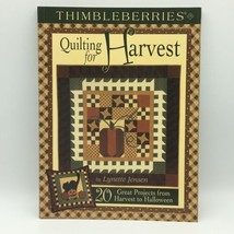 Quilting For Harvest Paperback By Lynette Jensen Thimbleberries Fall Halloween - $15.00
