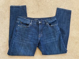 Lucky Brand 221 Original Straight Men&#39;s Jeans Blue Denim 38 x 32 - £21.80 GBP