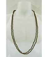 Judith Jack Marcasite and Sterling Beaded Double Strand Necklace - $78.21