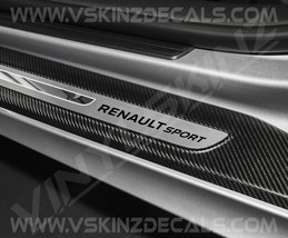 Renault Sport Logo Door Sill Decals Stickers Premium Quality 5 Colours Mégane - £8.62 GBP