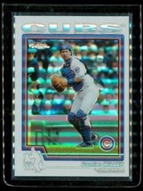 2004 Topps Chrome Refractor Baseball Card #165 Damian Miller Chicago Cubs - £15.32 GBP