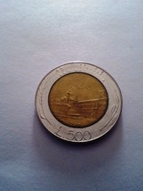 Italy 500 Lire Coin 1985 - £2.32 GBP