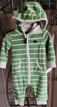 Carter’s ~ 3 Month Baby ~ One (1) Piece Sleeper ~ Green Striped  - €17,12 EUR