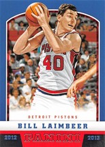 2012-13 Panini #178 Bill Laimbeer Detroit Pistons  - £0.68 GBP