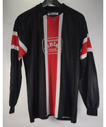 Erima Mens Jersey Soccer LS Top w/ Shoulder Pads 2XL Black - $40.62 CAD
