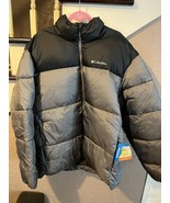 Men’s Columbia Puffect lll Jacket, Size 2X-Large, Black/Gray - $99.00