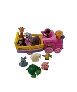 Fisher Price Little People Choo-Choo Zoo Safari Train Mia w Animal Figur... - £23.07 GBP