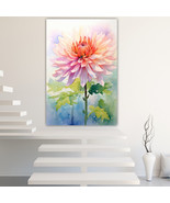 Blooming Flower Canvas Painting Wall Art Posters Landscape Canvas Print ... - £10.84 GBP+
