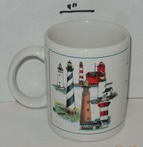 Light House Coffee Mug Cup Ceramic by NameMe Calligraphy - $8.88