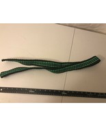 New Handmade Nylon braided Men Women Belt Green Black 48in No Buckle - €13,29 EUR