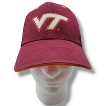 Virginia Tech Hokies Hat OSFM By Signatures - Unisex Strap Back Cap Embr... - $31.35