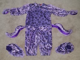 Incharacter Purple Octopus Baby Costume 12-18 Months Jumpsuit Feet - £27.80 GBP