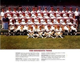 1980 MINNESOTA TWINS 8X10 TEAM PHOTO BASEBALL PICTURE MLB - £3.92 GBP
