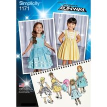Simplicity Sewing Pattern 1171 Child's Special Occasion Dresses Size 1/2-3 - $9.11