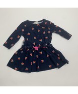 Crewcuts Toddler Girls Size 2 Rainbow Heart Long Sleeve Dress Navy Blue - $121.85 MXN