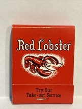 Red Lobster Resturant Matchbook Red - £5.92 GBP