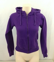 Urban Behavior Hoodie Girls Purple Long Sleeve Full Zip Hooded Jacket Si... - $12.86