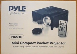 Pyle Mini Compact Pocket Projector PRJG48 Brand New Never Opened Box - £164.10 GBP