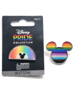 Disney Pride Collection Rainbow Mickey Mouse Head  Pins Lot of 2 Collect... - $28.05 CAD