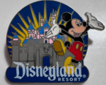 Disney Parks Disneyland Resort Mickey Mouse Castle Official Trading Pin ... - £19.77 GBP