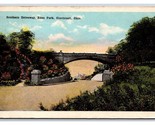 Southern Driveway Eden Park Cincinnati Ohio OH WB Postcard H22 - $2.92