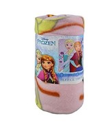 Disney Frozen Elsa &amp; Anna 100% Fleece Soft &amp; Warm Throw For Girls 40 X 5... - £7.46 GBP