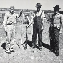 Farmer Army Rifle Photograph Vintage Old Photo Cicio Depasse Kozak Family - £8.08 GBP