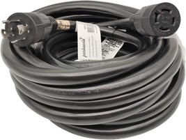 4-Prong 20 Amp Nema L14-20 Extension Cord (25 Ft.), Parkworld Generator - £62.30 GBP