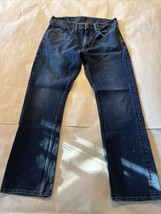 Levis 559 Jeans Men 34x34 Blue Medium Wash Cotton Denim Outdoor Y2K Pant... - $24.75