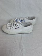 Superga White Canvas Sneaker Cotu Classic Women&#39;s Size 6 US, 36 EU - $23.51