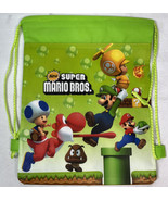 Super Mario Bros Bag Back Pack Gym Bag Drawstring - £10.17 GBP