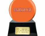 Large/Adult 200 Cubic Inch Clemson Tigers Metal Ball on Cremation Urn Base - £408.92 GBP