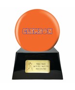 Large/Adult 200 Cubic Inch Clemson Tigers Metal Ball on Cremation Urn Base - £410.17 GBP