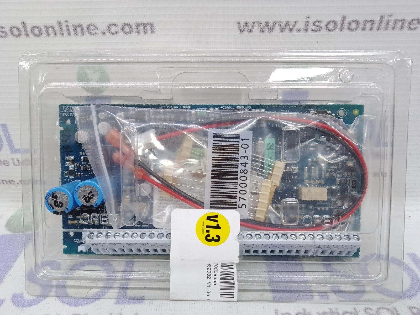 DSC NEO Alarm Panel 70009655 HS2032 V1.36 CE board assy. UA621 Rev. 03 New - $155.82