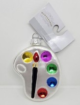 Wondershop Artist Paint Palette Ornament Glass - £7.04 GBP