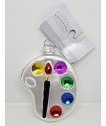 Wondershop Artist Paint Palette Ornament Glass - £7.07 GBP