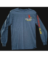 stay wild pikes peak cog railway long sleeve shirt raised felt applique ... - $31.36
