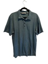 Travis Mathew Mens Polo Shirt Blue Golf Athletic Sz Xl - $16.31