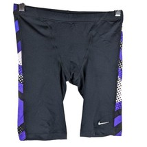 Kids Jammer Swimsuit Kids Purple Polka Dot Size 22 (Nike) - £13.98 GBP