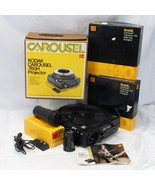 KODAK 760H Slide Projector w/ Zoom Lens  2  140 Trays Extra Lens Manual ... - $468.88 CAD