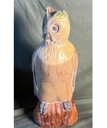Vintage Hand Carved Wood Figural Owl Art Sculpture Wooden Carving Statue... - $75.39 CAD