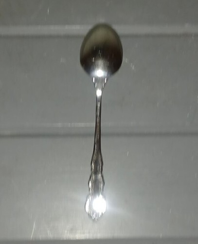 Oneida Stainless Heirloom Cube Shelley Stainless Flatware Teaspoon Spoon Item image 2