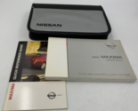 2004 Nissan Maxima Owners Manual Handbook Set with Case OEM F02B05055 - $22.27