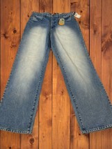 NWT Dead Stock Akademiks Size 36x34 Jeans w/Logo Patch Y2K - £49.78 GBP