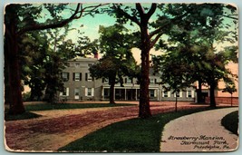 Strawberry Mansion Fairmount Park Philadelphia PA UNP DB Postcard C14 - $2.92